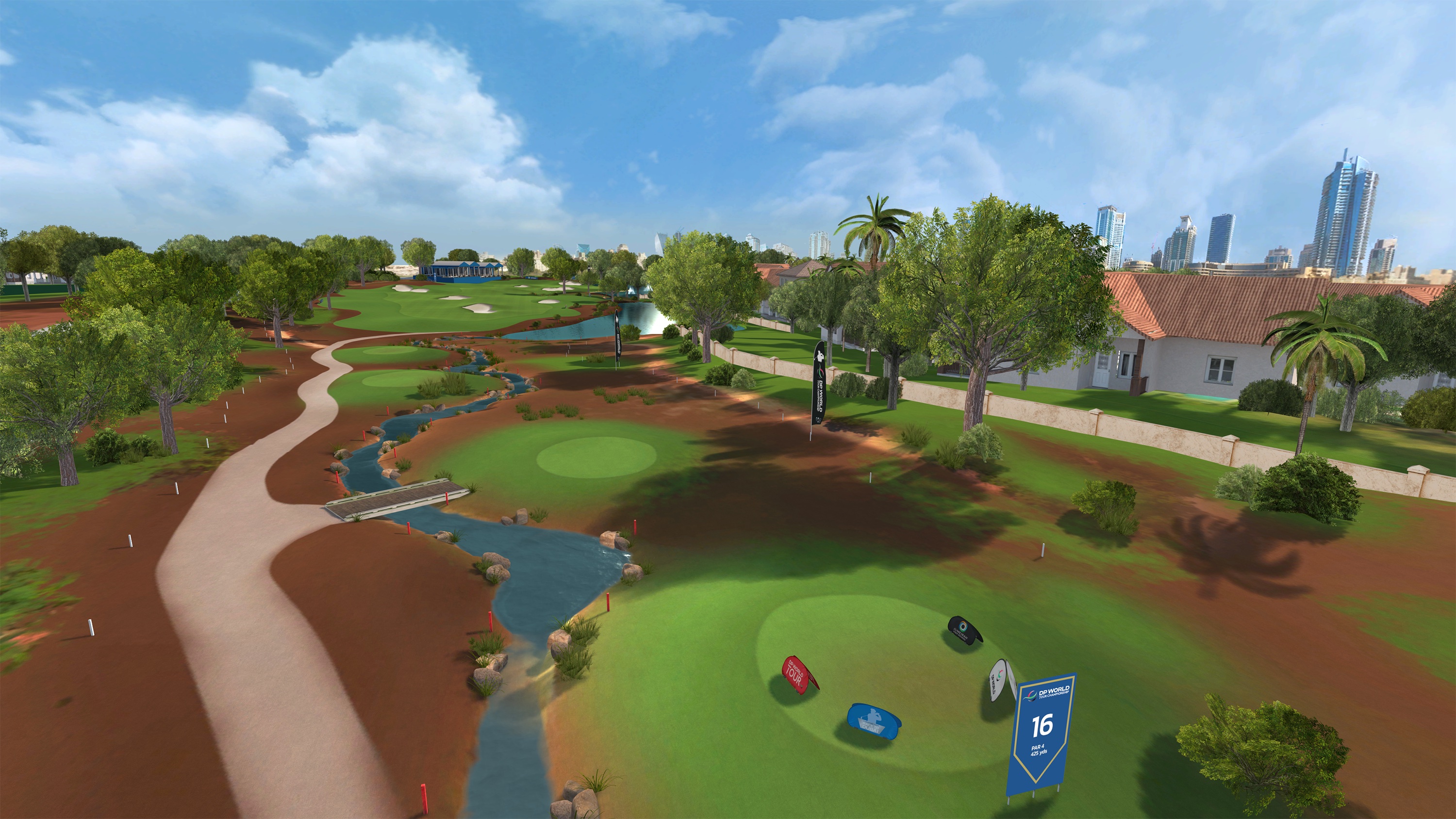 Jumeirah Golf Estates Golf5 Hole 16 Earth Course Virtual Reality